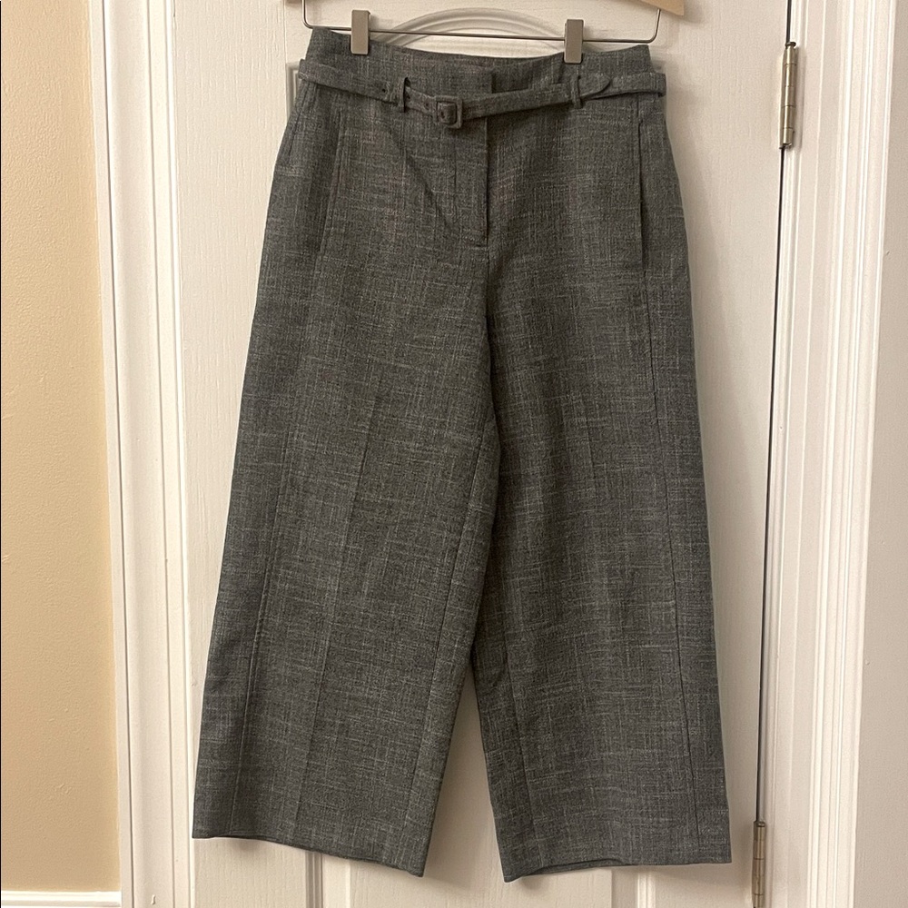 Ann Taylor Petite Gray Knit Pants